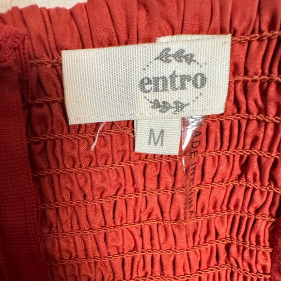 Entro Sunset Ruffle Mini Dress - Picture 9 of 16